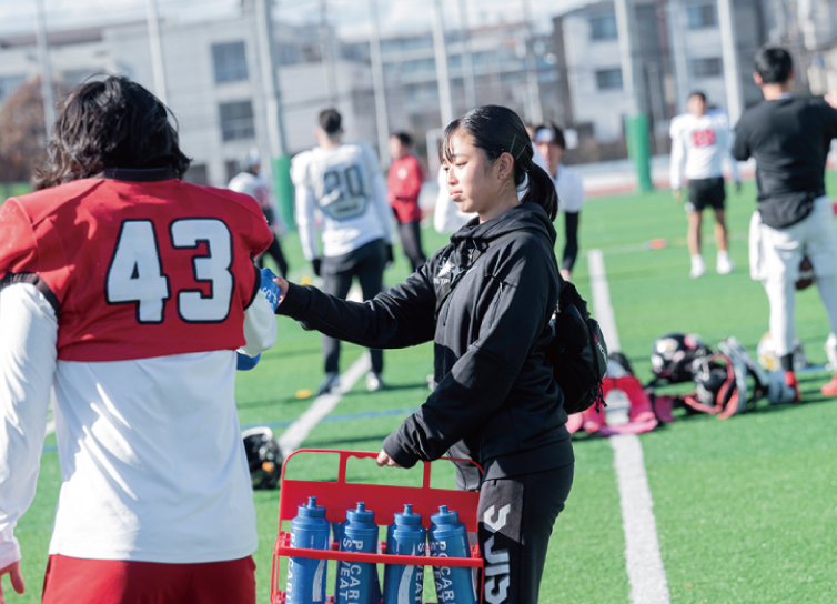 スポーツ業界との繋がりが強い◎ 学生うちからトレーナーへ