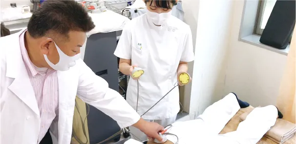 附属接骨院での臨床実習で経験を積む!