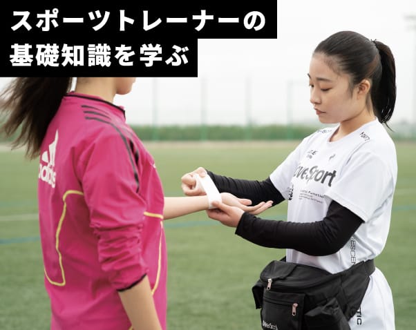スポーツトレーナーの基礎知識を学ぶ