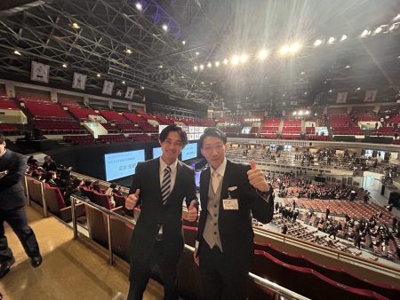田中先生とツーショット