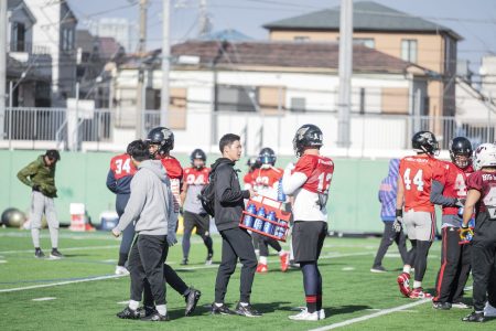 選手と鈴木さん